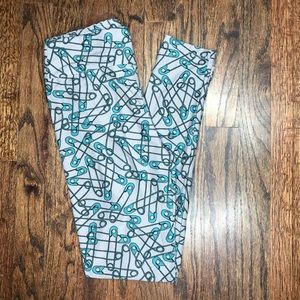 Cute unicorn safety pin lularoe leggings
